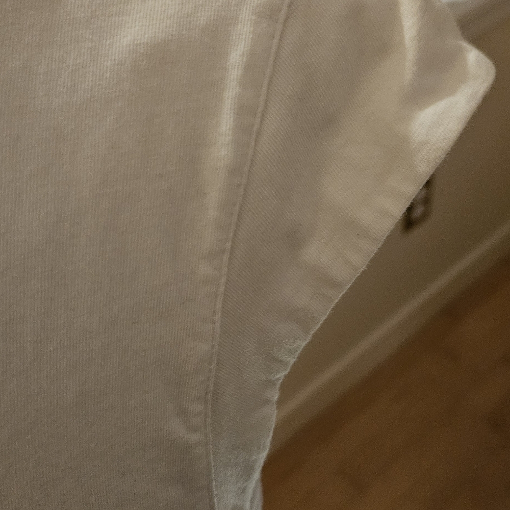 Express White Cap Sleeve Rouched Detail Women's Top Size M Flattering - Picture 6 of 8